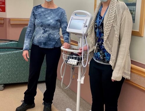 Beausejour Hospital receives new vital signs blood pressure monitor from grateful patient!