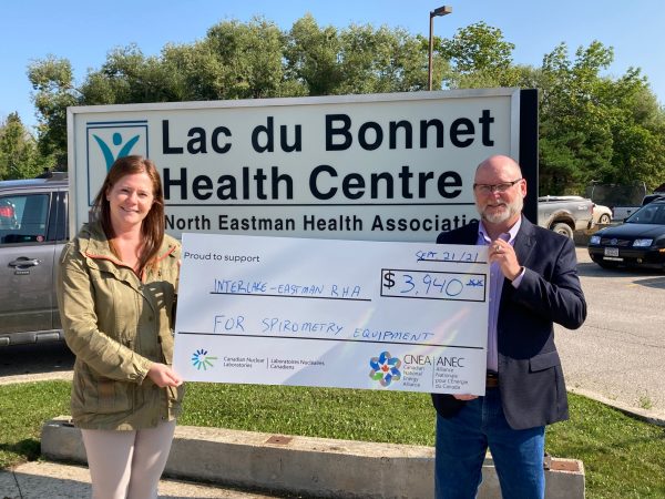 Canadian Nuclear Laboratories (CNL) enhances Lac du Bonnet Health Centre with new equipment!